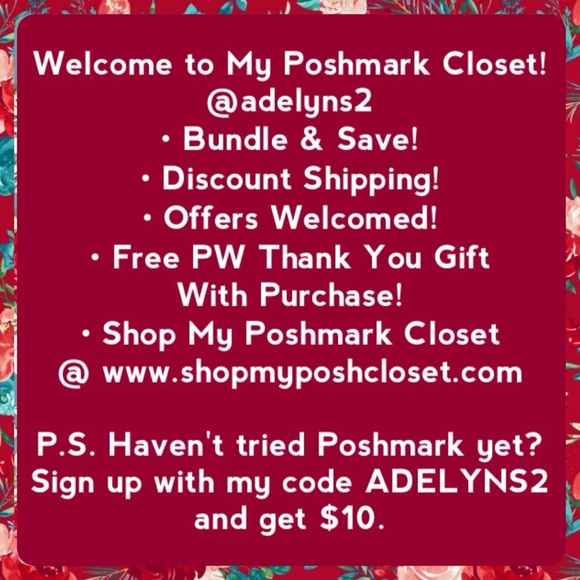 🌺 New Pioneer Woman (8) Amelia 14.7-Ounce Blue Embossed Heart Design Goblets - Picture 7 of 8